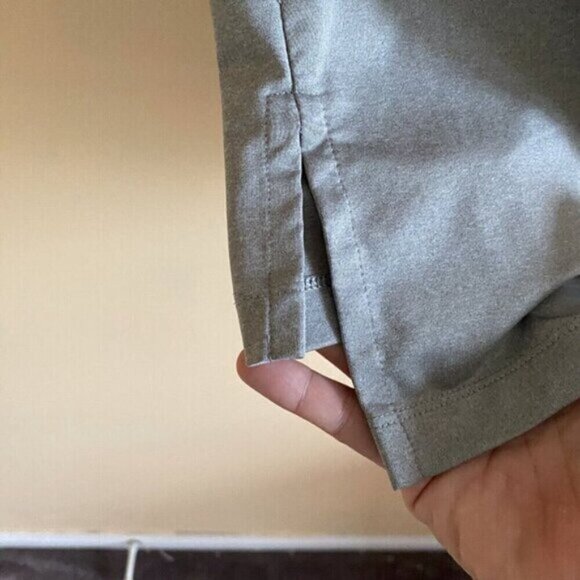 Ralph Lauren Performance Polo Shirt 2XL XXL Gray Pony Performance Outdoors Golf - Picture 8 of 14